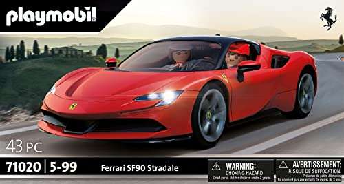 PLAYMOBIL Modern Car 71020 Ferrari SF90 Stradale, Supercoche, Pieza de colección p