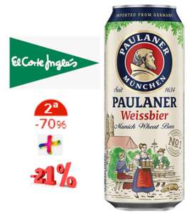 30 x PAULANER cerveza rubia de trigo alemana lata 50 cl. [1,04€/lata] . Oferta del 21/09/2023 al 04/10/2023