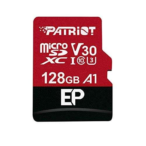Tarjeta de Memoria MicroSDXC EP Series A1 V30 128 GB hasta 90MB/Sec PEF128GEP31MCX