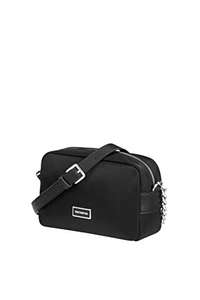 Samsonite Bolso bandolera Karissa 2.0 para mujer (1 unidad), Negro Eco Black, XS (21 cm), Bolsas de mensajero