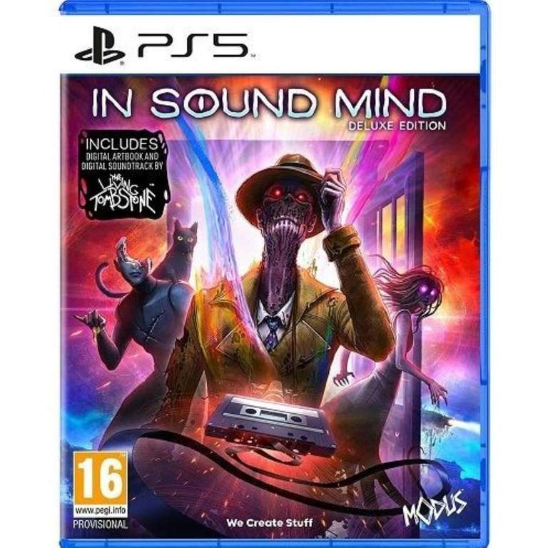 Juego In Sound Mind, PlayStation 5 Deluxe, Nintendo Switch Deluxe, Xbox One Deluxe & Xbox Series X Deluxe |
