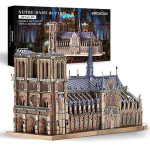 Rompecabezas de Metal 3D Catedral de Notre Dame