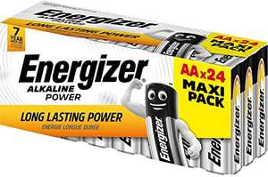 24 pilas tipo AA Energizer