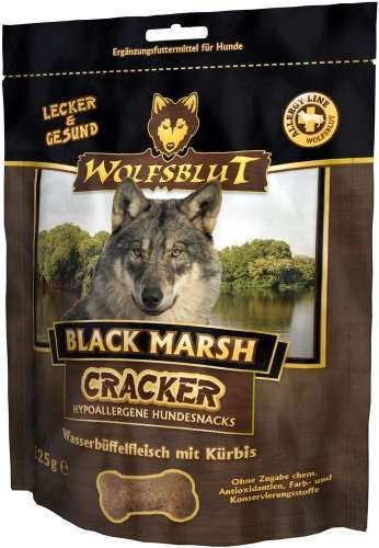 Wolfsblut Black Marsh galletas perro, 6 x 225g