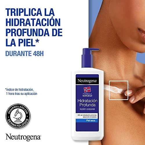 Pack de 2 Neutrogena Crema Hidratante Corporal por 11,69€ en Amazon