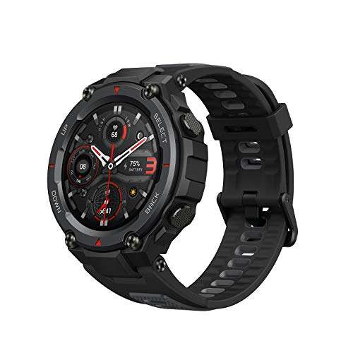 Amazfit T-Rex Pro Smartwatch Fitness Monitor de Sueño y Ritmo cardiaco, 10 ATM, GPS, Reloj Inteligente Deportativo con más de 100 Modes