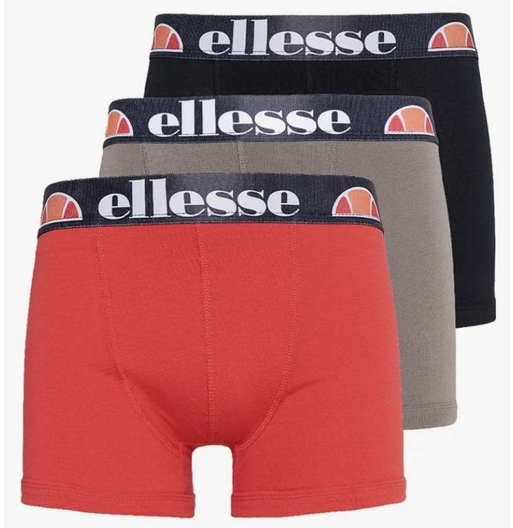 ELLESSE Pack de 3 bóxer, en varios colores (S-M-L-XL) » Chollometro