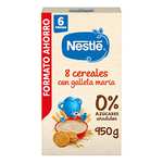 Nestle Papilla 8 Cereales con Galleta, 8 Paquetes de 950g (Total 7.6Kg)
