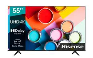 TV LED 139,7 cm (55") Hisense 55A6BG, 4K UHD, Smart TV [Recogida gratis en tienda]