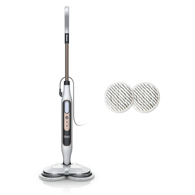 Shark Mopa de Vapor automática con Steam Blaster, 2 almohadillas giratorias y 3 ajustes de vapor,