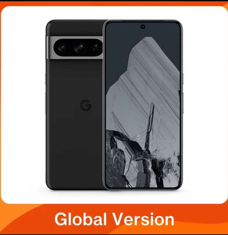 Google Pixel 8 Pro 5G 12GB/256GB Versión Global, Google Tensor G3 6.7" 120HZ LTPO OLED Display 50MP Cámara 5050mAh Batería IP68 (PLAZA)