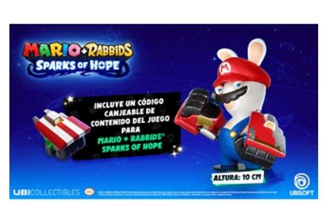 Figura - Ubisoft Mario + Rabbids Sparks of Hope, 10 cm, PVC y ABS, Multicolor