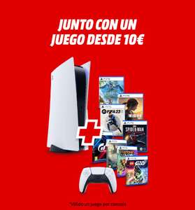 Consola PS5 Lector + Juego DESDE 559€ (-10€ Con el Newsletter)