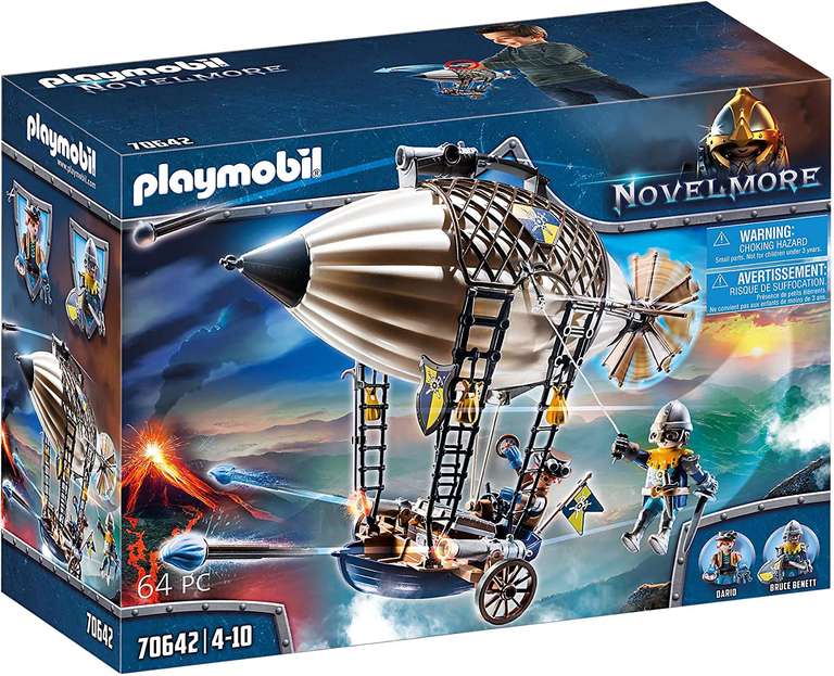 Playmobil Novelmore Zeppelin Dario solo 18.4€