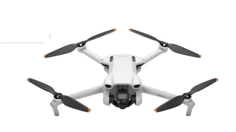 Mini Drone - DJI Mini 3 Fly More Combo, Con mando DJI RC, Hasta 38 min, QuickShots y QuickTransfer, 4Kau002F30 fps, Blanco