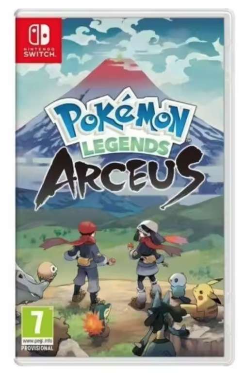 Juego Pokémon Legends Arceus para Nintendo Switch PAL EU - Nuevo Original Precintado