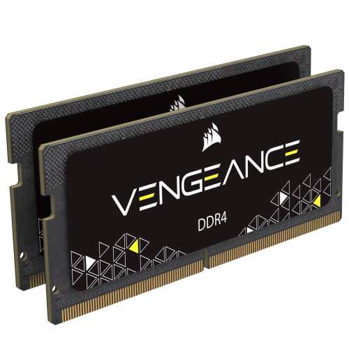 Corsair Vengeance SODIMM 32GB (2x16GB) DDR4 3000MH Negro