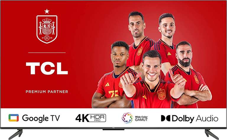 Smart TV 55" TCL 55P739 con 4K HDR, Ultra HD