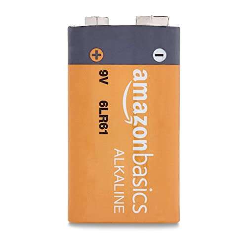 Amazon Basics - Paquete de 24 pilas alcalinas de 9 V