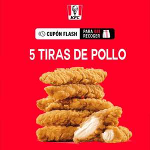 KFC - 5 Tiras de Pollo por 3.50€