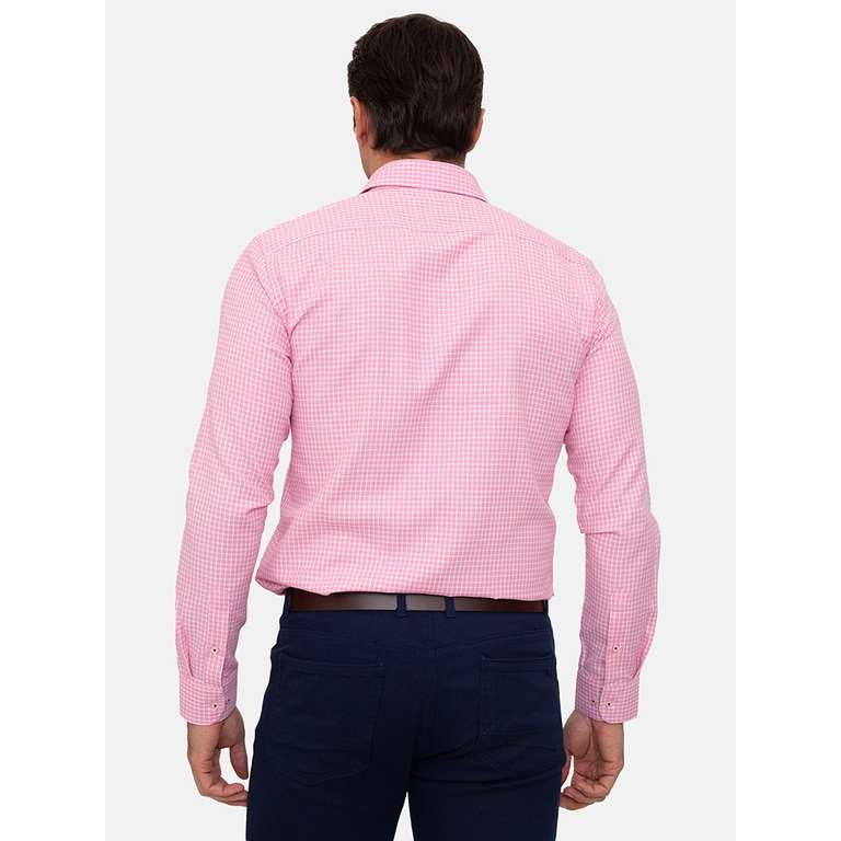 SIR RAYMOND TAILOR GOLF CLUB Camisa m/larga hombre - rosa
