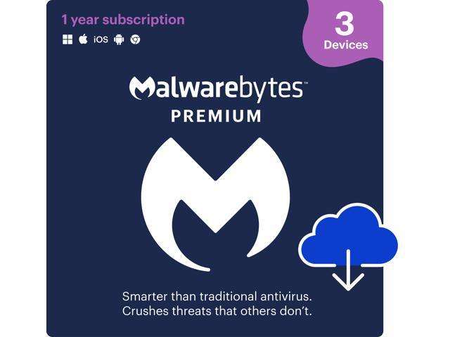 1-Year Malwarebytes Anti-Malware Premium 4.5 (3 Devices) + NordVPN (6 Devices) 19.99