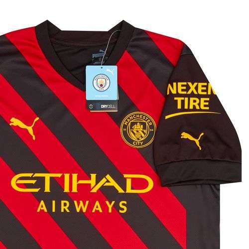 Camiseta de visitante del Manchester City 2022-23