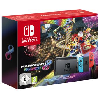 Consola Nintendo Switch + Mario Kart 8 Deluxe preventa