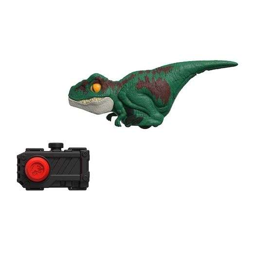 Jurassic World Velociraptor Uncaged, dinosaurio de juguete con sensores y sonido (también en Amazon)