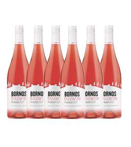 6 botellas de vino Palacio de Bornos Frizzante (rosado o verdejo)