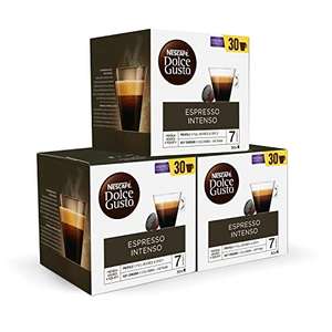 Dolce Gusto Espresso Intenso - 3x30 cápsulas - Total: 90 cápsulas (Compra recurrente)
