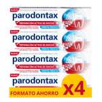 Parodontax Pastas de Dientes, Sabor Menta Fresca, Pack 4x75 ml