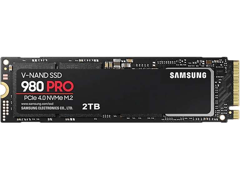 SSD 2 TB - Samsung 980 PRO PCIe Gen 4.0 x4, NVMe + descuento de 10€ del newsletter = 146,20€