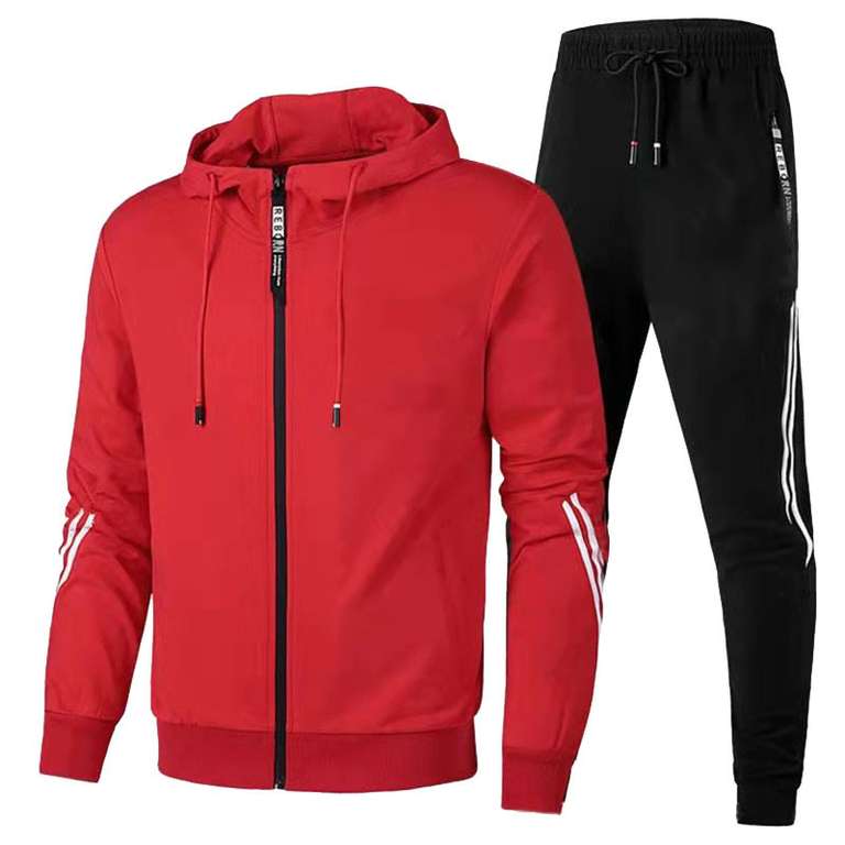 Trajes deportivos informales para hombre, chaquetas con cremallera y  pantalones de chándal [10'50€ PRECIO PRIMERA COMPRA] » Chollometro