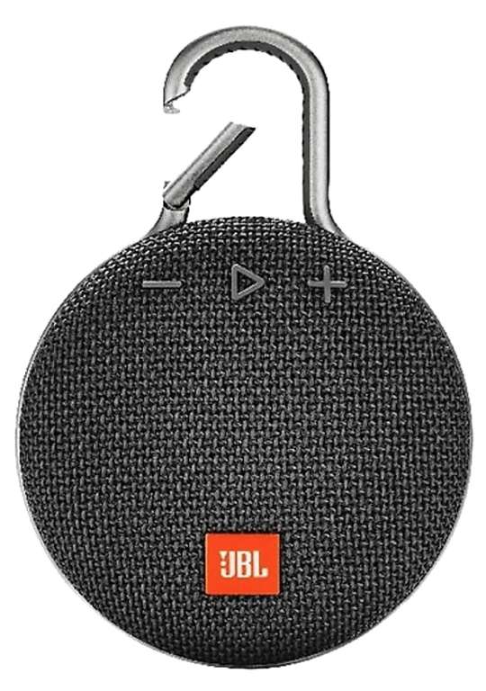 JBL Clip 3 Black Portable Bluetooth Speaker BLACK
