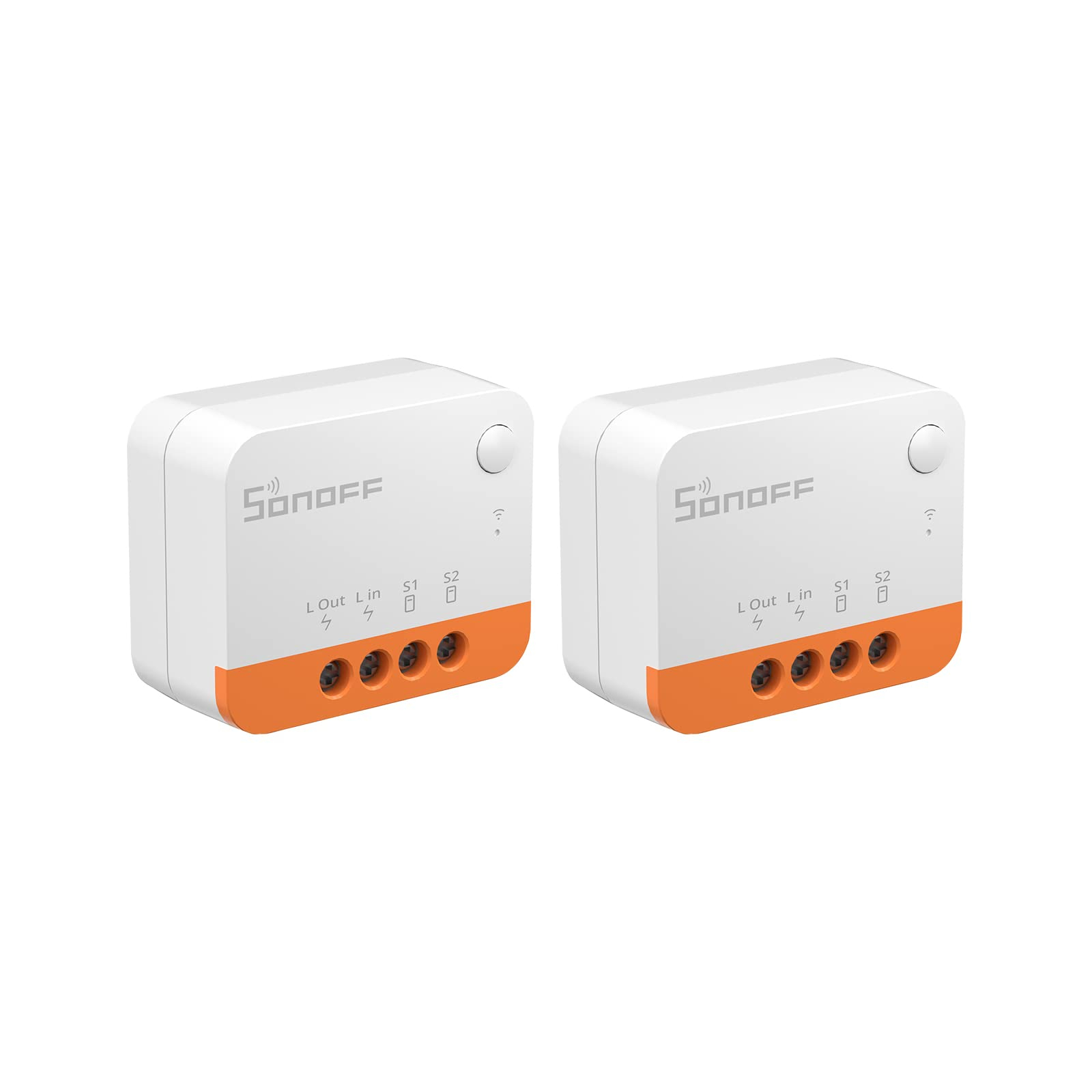 SONOFF Zigbee Interruptor inteligente, 2 Way Smart Switch (No se Requiere Neutral), Compatible con Alexa y Google Home