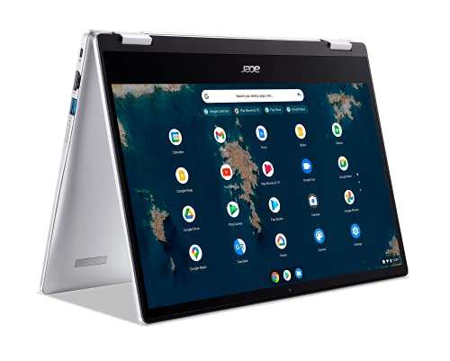 Acer Chromebook CP314-1H - Portátil de 14" Full HD Táctil y Convertible (Intel Celeron N4500, 4 GB RAM)
