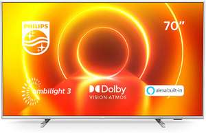 TV LED 177,8 cm (70") Ambilight + cupón de 71,82€