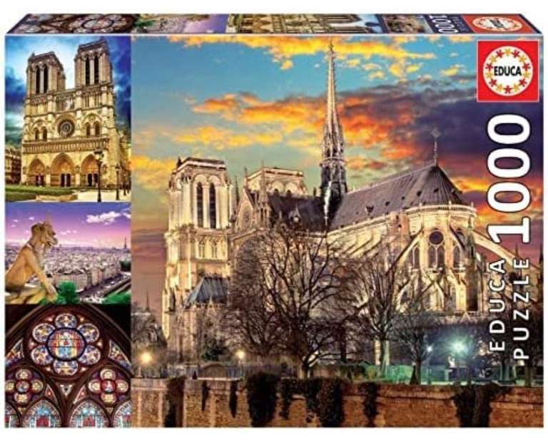 Puzzle educa collage Notre Dame 1000 piezas