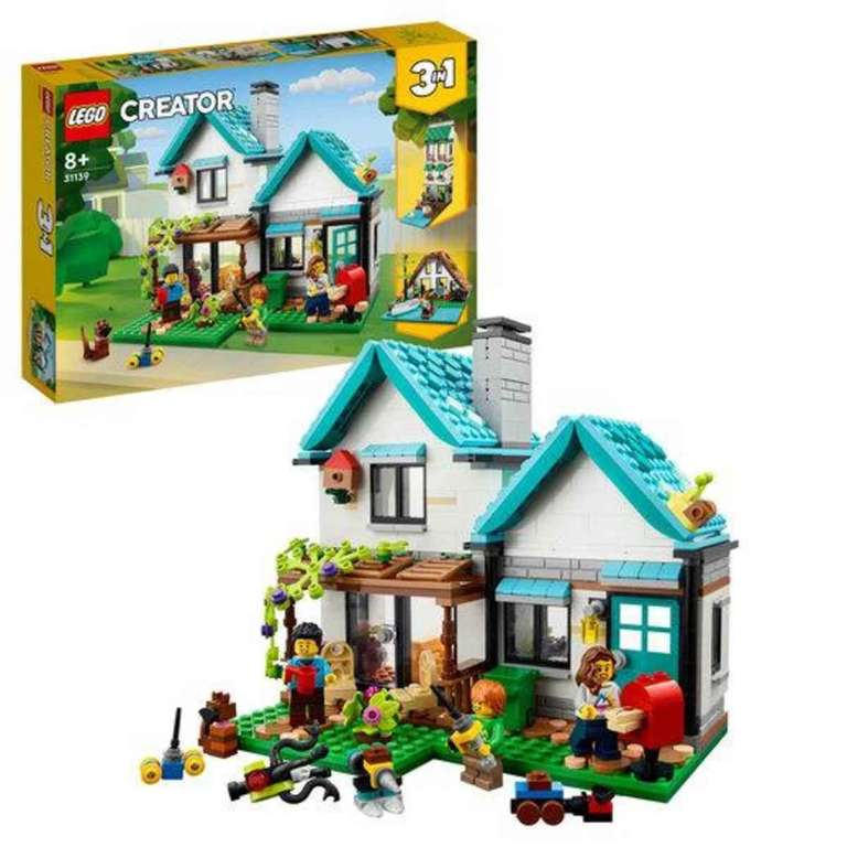 Set de juguetes de construcción LEGO Creator 31139 Casa Confortable, con una casa familiar