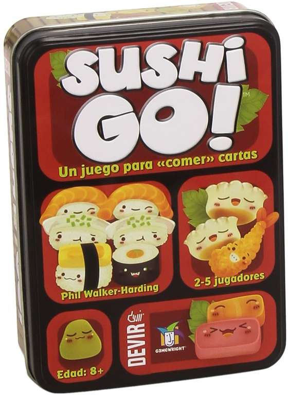 Sushi Go - Juego de Mesa (También en oferta Virus!, Polilla Tramposa y Fantasma Blitz)