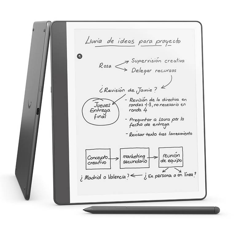 Amazon Kindle Scribe (64 GB) | Pantalla rediseñada con bordes uniformes. + 3 meses Kindle unlimited