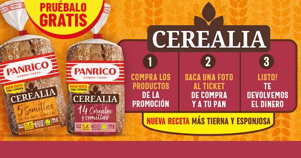 Prueba gratis Cerealia de Panrico (Reembolso)