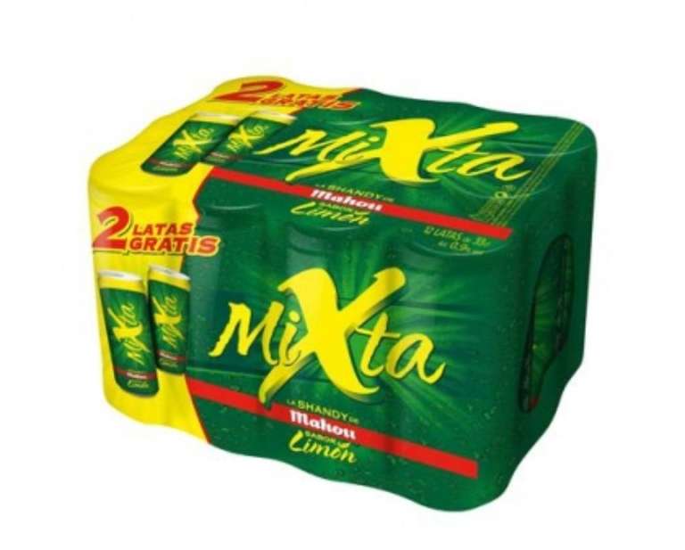 36 latas Cerveza Mahou Mixta Shandy con limón (3 packs de 12 latas de 33 cl) [5'50€/pack]