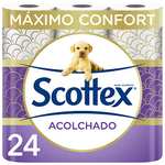 Scottex Acolchado Papel Higiénico Seco 24 rollos (CR)