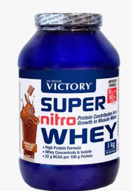 Proteína Super Nitro Whey Victory 1kg