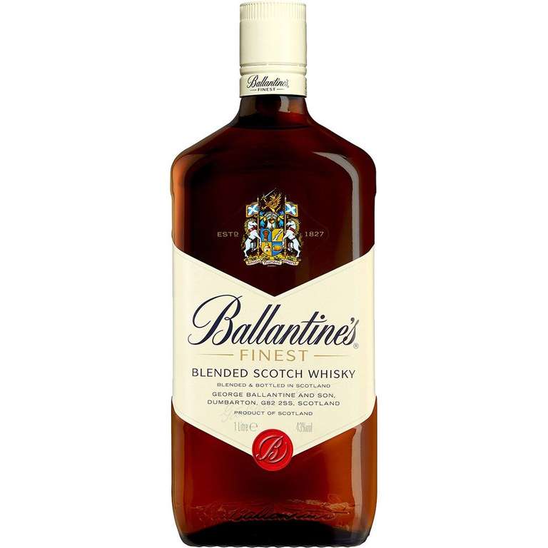 Whisky ballantine's 1L 2a Unidad 70%