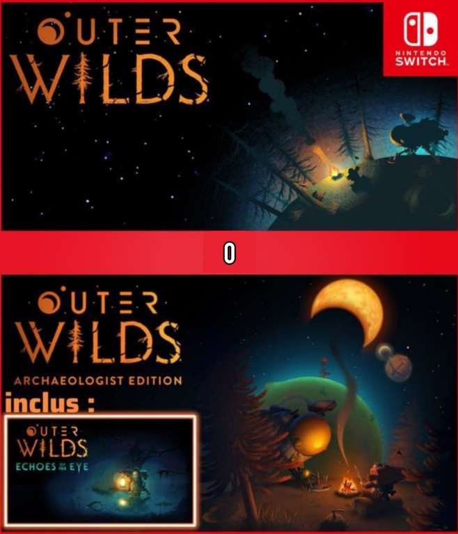 Outer Wilds Nintendo Switch (o Archaeologist Edition 24,49€)