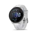 Garmin Forerunner 165 Reloj Inteligente para Correr con GPS, Pantalla Táctil AMOLED, Garmin Pay, Autonomía de 11 Días, Blanco