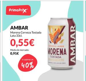 Cerveza AMBAR Morena - PrimaPrix